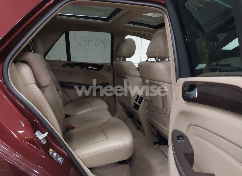 Photo 8 of 2014 Mercedes-benz Ml 350 4MATIC (VIN 4JGDA5HB3EA398285)