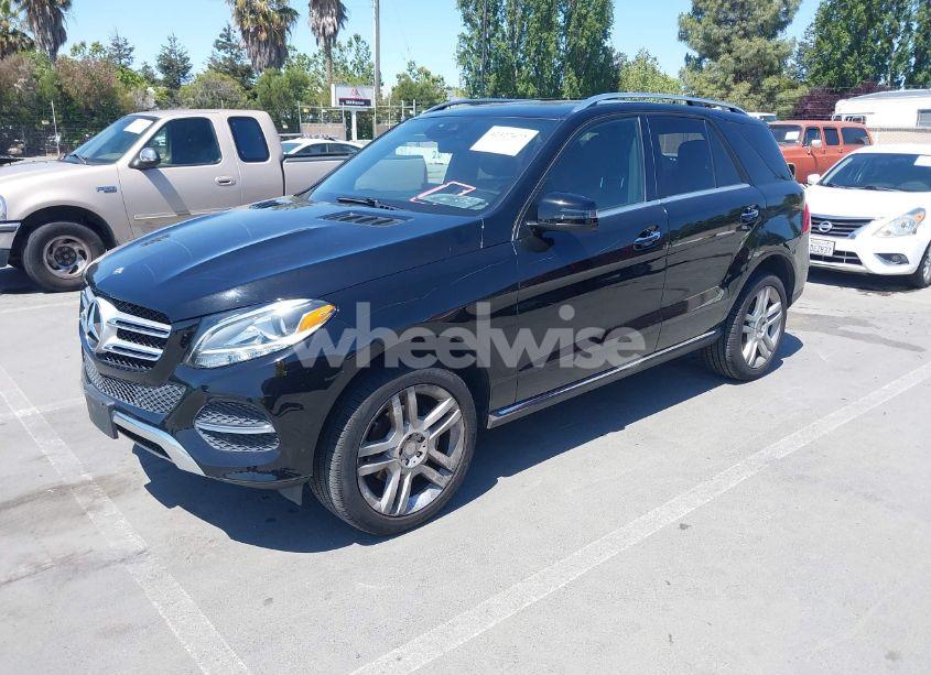 Photo 2 of 2017 Mercedes-benz Gle 350 4MATIC (VIN 4JGDA5HB3HA823802)