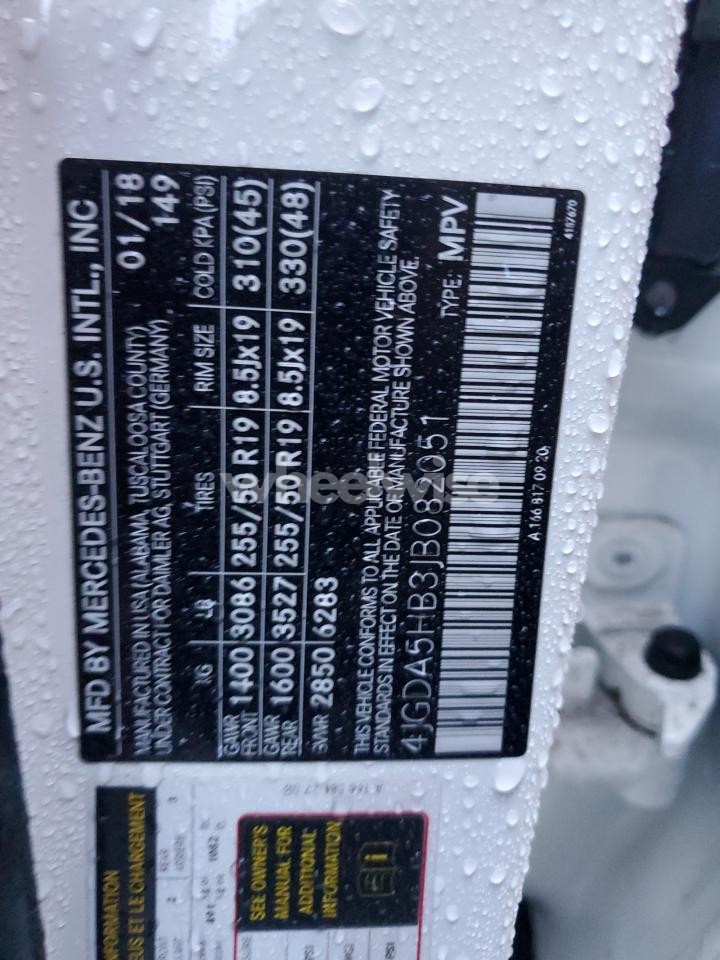 Photo 13 of 2018 MERCEDES-BENZ GLE 350 4MATIC (VIN 4JGDA5HB3JB082051)