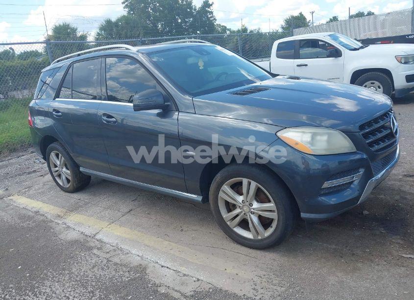 2012 Mercedes-benz Ml 350 4MATIC (VIN 4JGDA5HB4CA000627) main photo