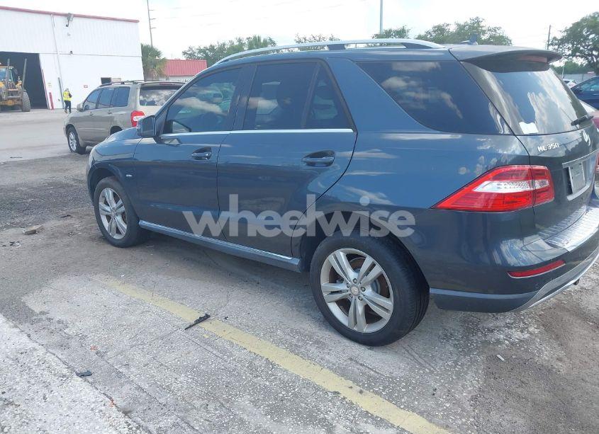 Photo 3 of 2012 Mercedes-benz Ml 350 4MATIC (VIN 4JGDA5HB4CA000627)