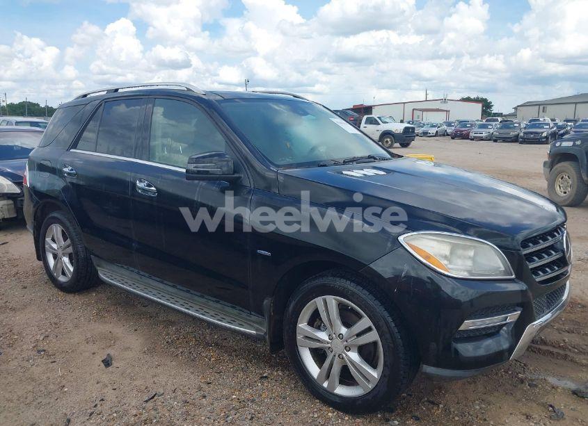 2012 Mercedes-benz Ml 350 4MATIC (VIN 4JGDA5HB4CA008744) main photo