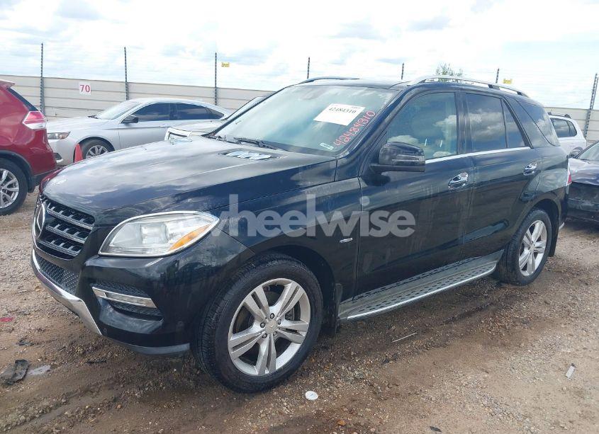 Photo 2 of 2012 Mercedes-benz Ml 350 4MATIC (VIN 4JGDA5HB4CA008744)