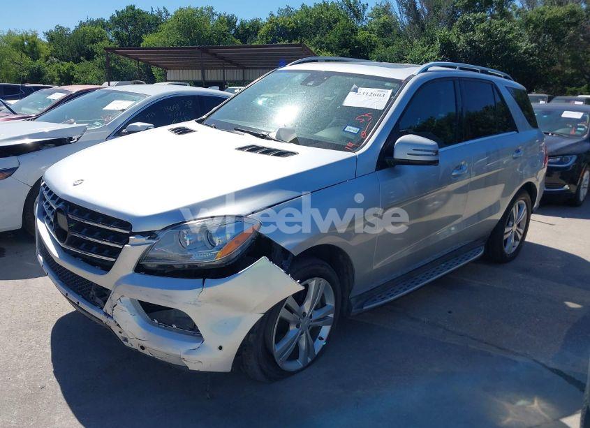Photo 2 of 2012 Mercedes-benz Ml 350 4MATIC (VIN 4JGDA5HB4CA061749)