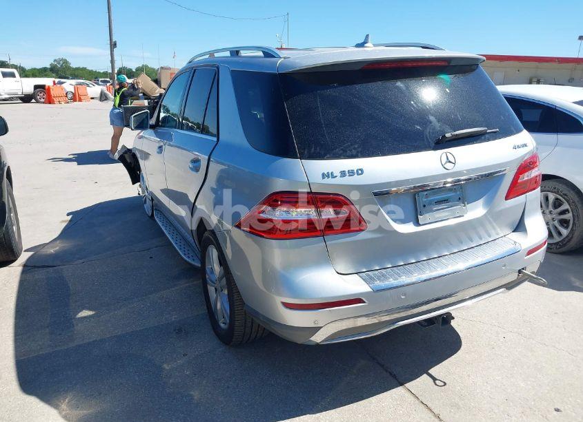 Photo 3 of 2012 Mercedes-benz Ml 350 4MATIC (VIN 4JGDA5HB4CA061749)