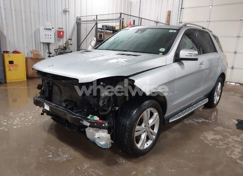 Photo 2 of 2014 Mercedes-benz Ml 350 4MATIC (VIN 4JGDA5HB4EA366946)