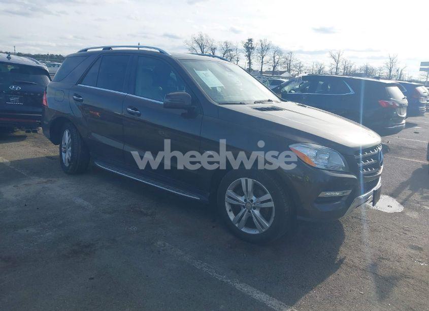 2012 Mercedes-benz Ml 350 4MATIC (VIN 4JGDA5HB5CA033829) main photo