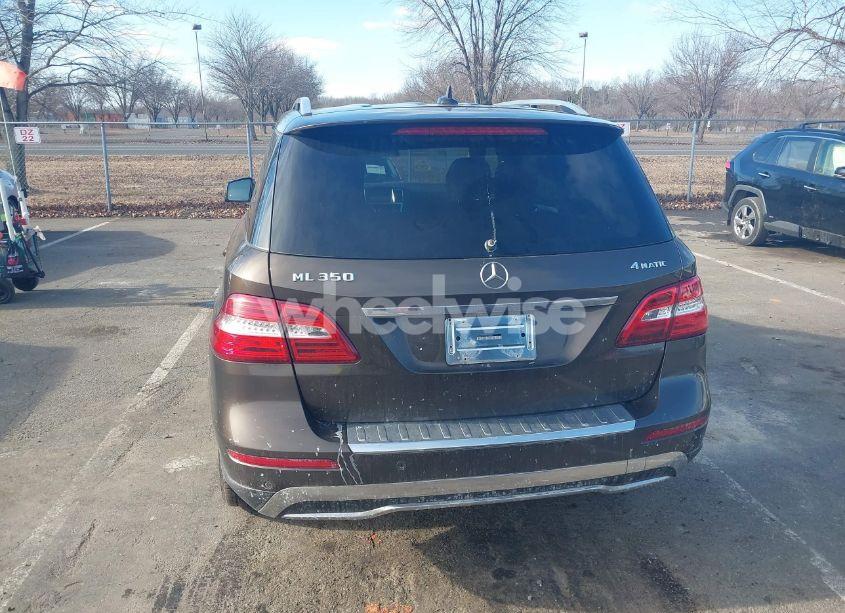 Photo 16 of 2012 Mercedes-benz Ml 350 4MATIC (VIN 4JGDA5HB5CA033829)