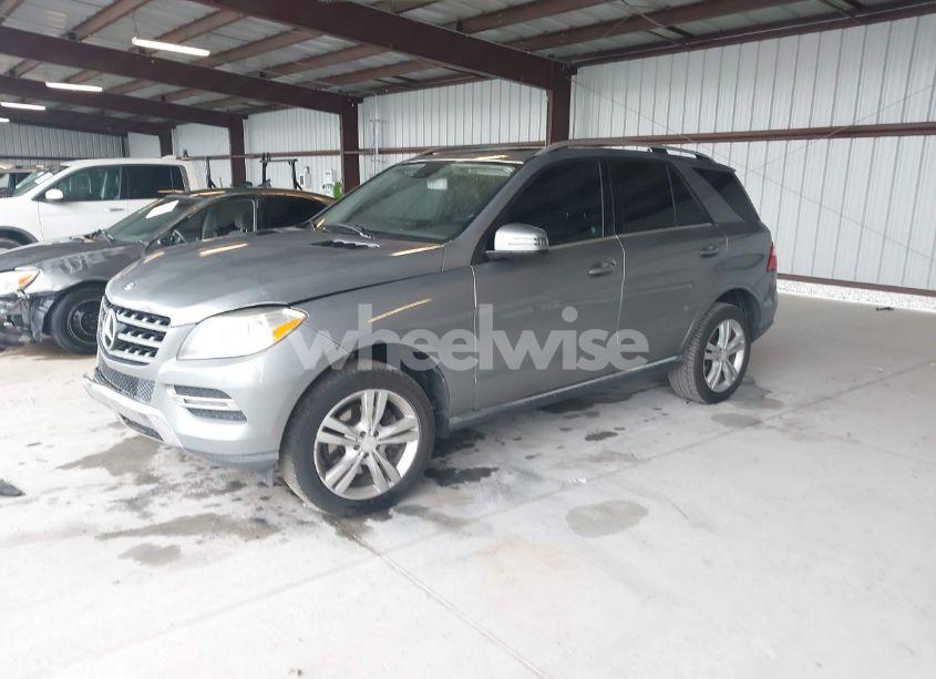 Photo 2 of 2014 Mercedes-benz Ml 350 4MATIC (VIN 4JGDA5HB5EA296891)