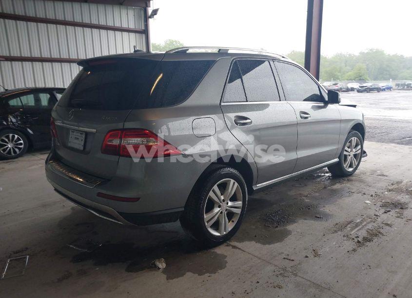 Photo 4 of 2014 Mercedes-benz Ml 350 4MATIC (VIN 4JGDA5HB5EA296891)