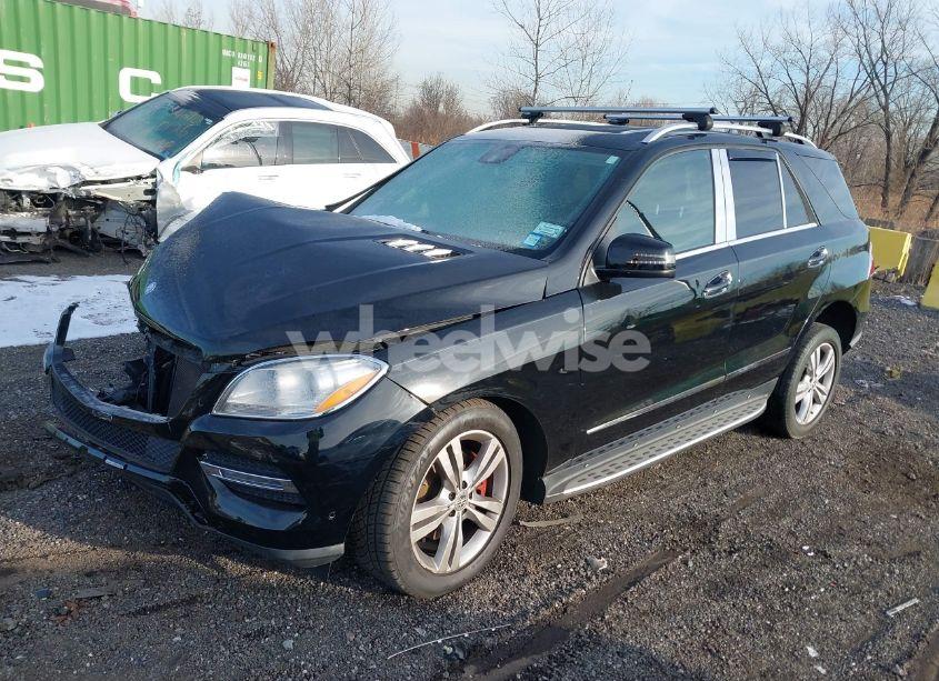Photo 2 of 2014 Mercedes-benz Ml 350 4MATIC (VIN 4JGDA5HB5EA334264)