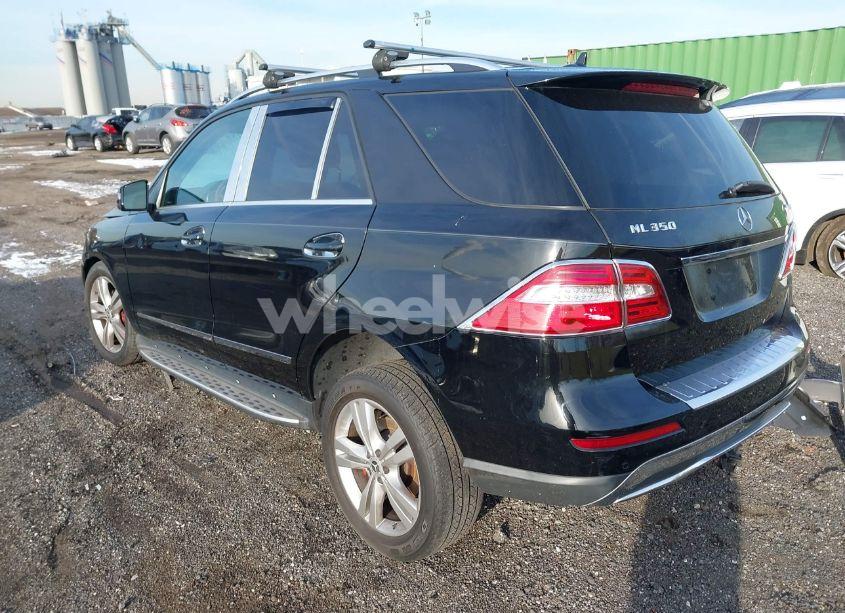 Photo 3 of 2014 Mercedes-benz Ml 350 4MATIC (VIN 4JGDA5HB5EA334264)