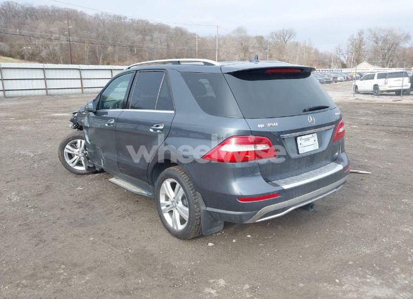 Photo 3 of 2014 Mercedes-benz Ml 350 4MATIC (VIN 4JGDA5HB5EA357320)