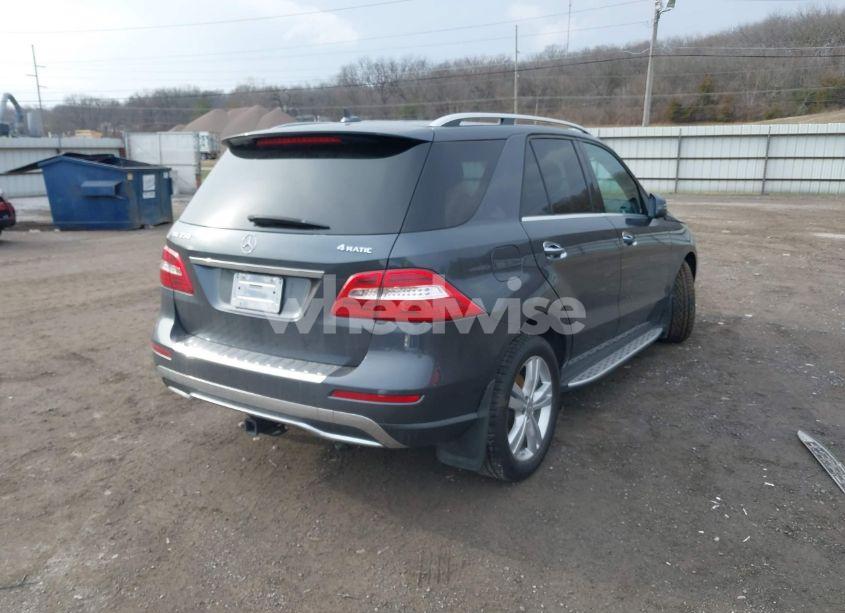 Photo 4 of 2014 Mercedes-benz Ml 350 4MATIC (VIN 4JGDA5HB5EA357320)