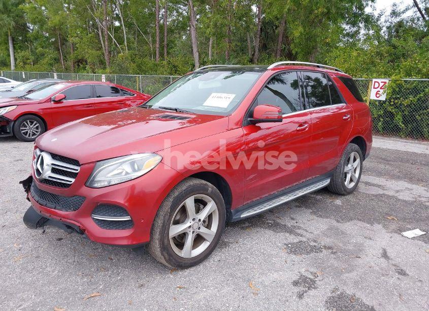 Photo 2 of 2016 Mercedes-benz Gle 350 4MATIC (VIN 4JGDA5HB5GA694086)