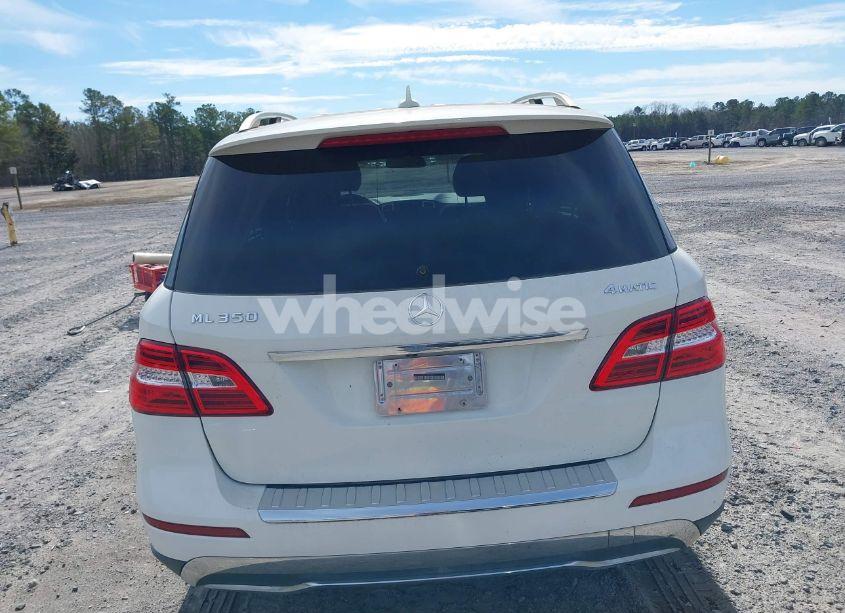 Photo 16 of 2012 Mercedes-benz Ml 350 4MATIC (VIN 4JGDA5HB6CA055919)