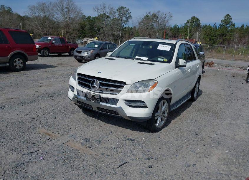 Photo 2 of 2012 Mercedes-benz Ml 350 4MATIC (VIN 4JGDA5HB6CA055919)