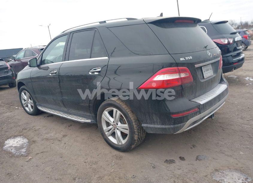 Photo 3 of 2013 Mercedes-benz Ml 350 4MATIC (VIN 4JGDA5HB6DA105557)