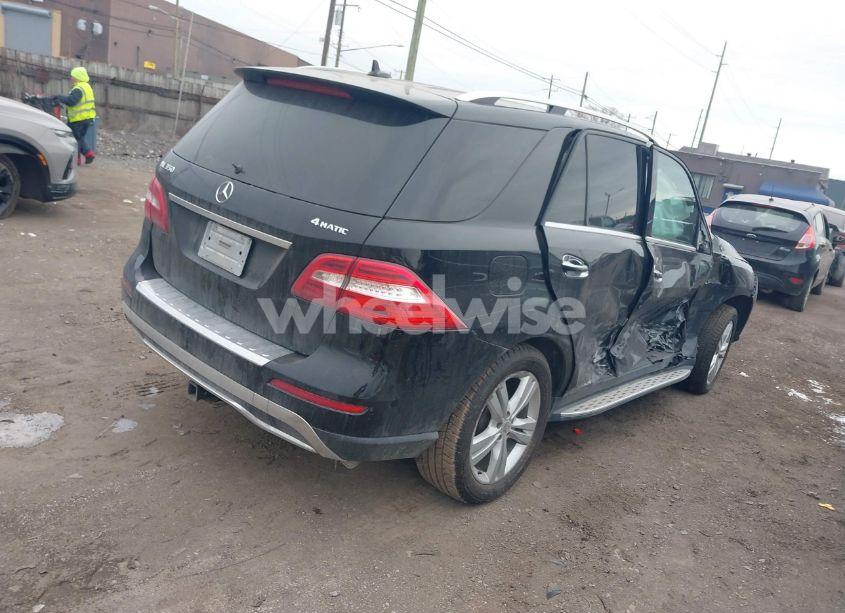 Photo 4 of 2013 Mercedes-benz Ml 350 4MATIC (VIN 4JGDA5HB6DA105557)