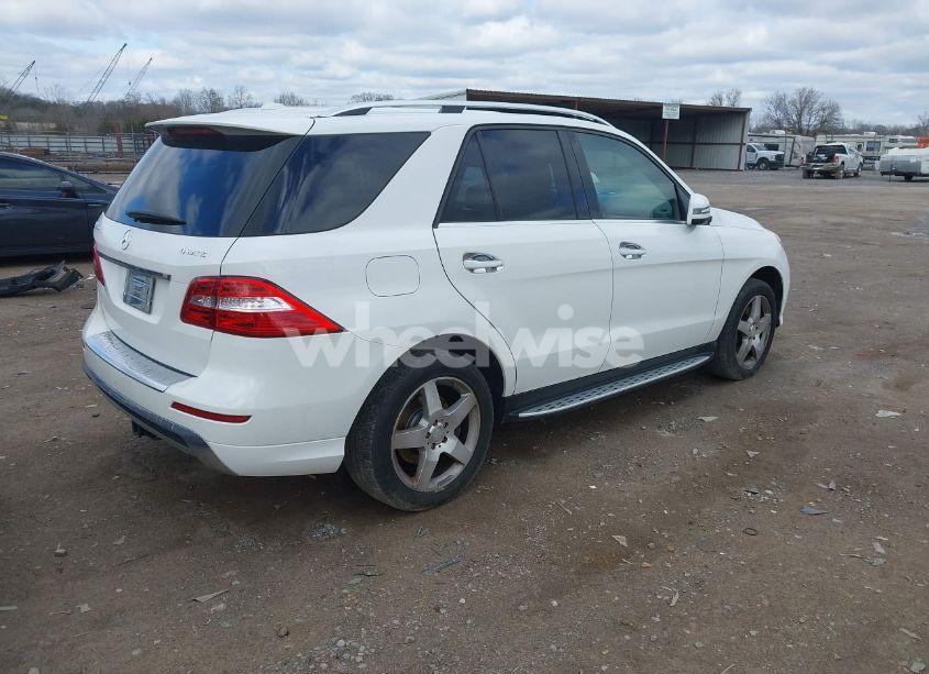Photo 4 of 2014 Mercedes-benz Ml 350 4MATIC (VIN 4JGDA5HB6EA305095)