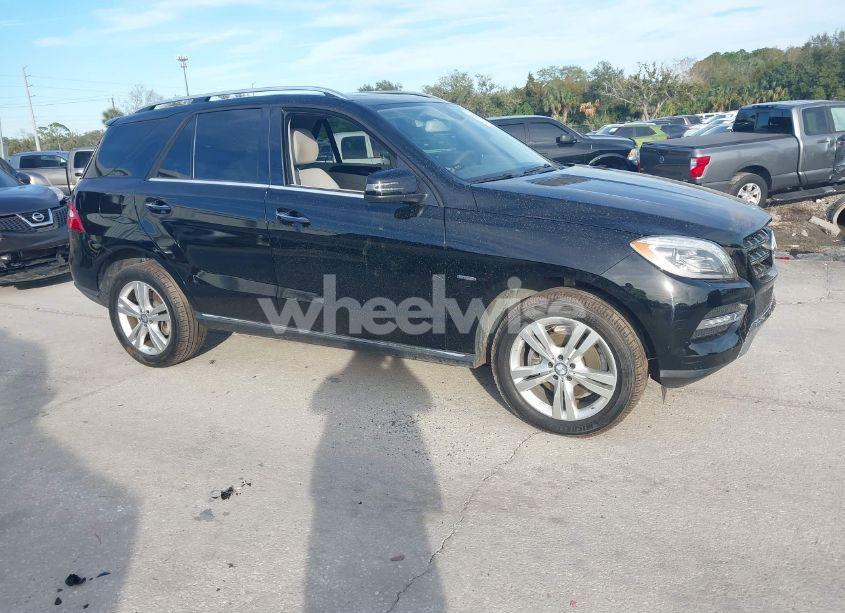 2012 Mercedes-benz Ml 350 4MATIC (VIN 4JGDA5HB7CA050776) main photo
