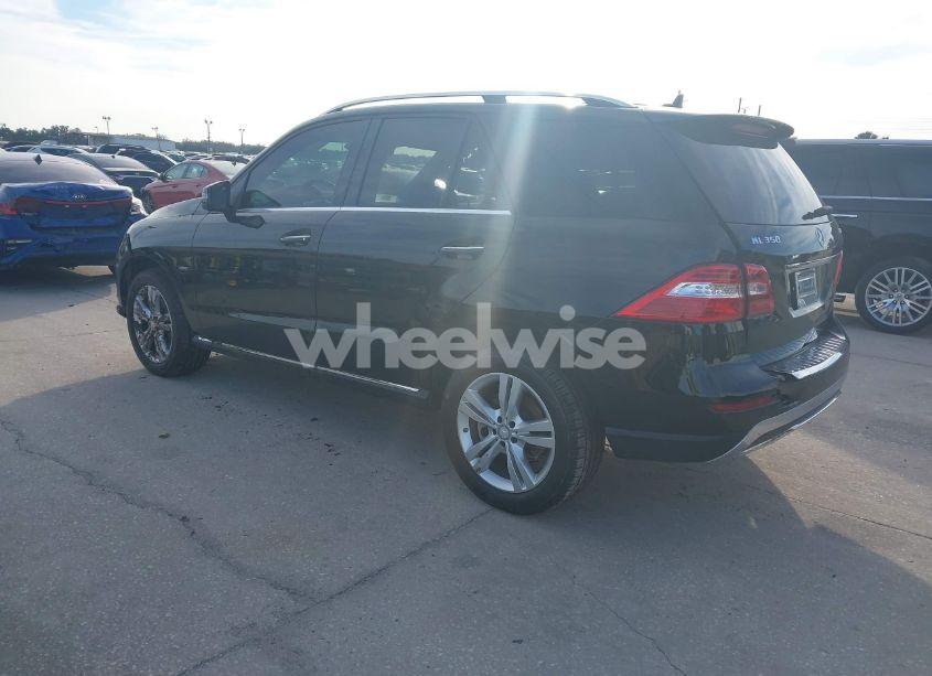 Photo 3 of 2012 Mercedes-benz Ml 350 4MATIC (VIN 4JGDA5HB7CA050776)