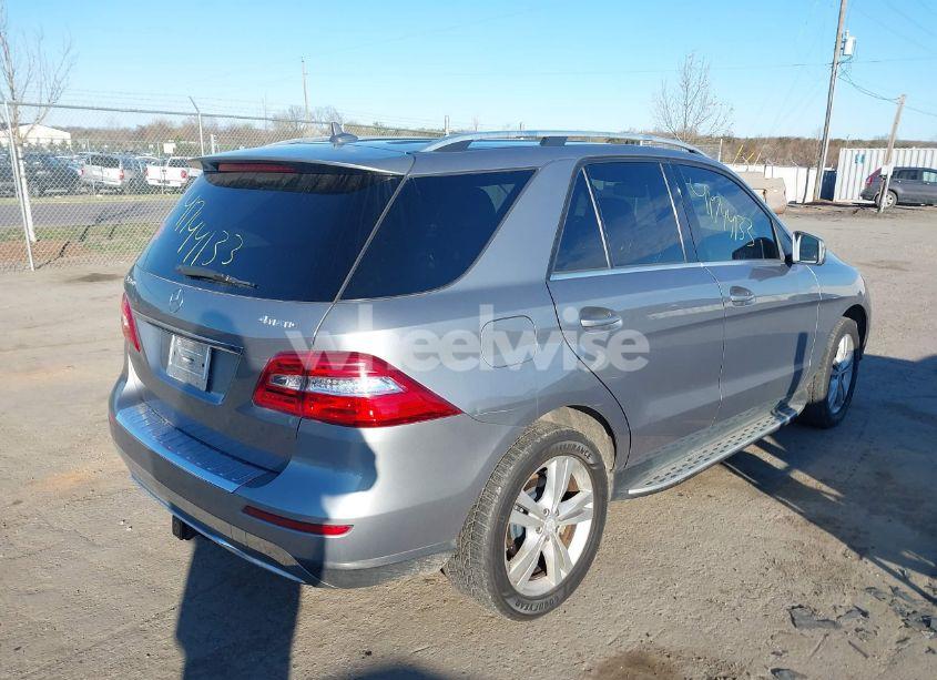 Photo 4 of 2013 Mercedes-benz Ml 350 4MATIC (VIN 4JGDA5HB7DA100223)