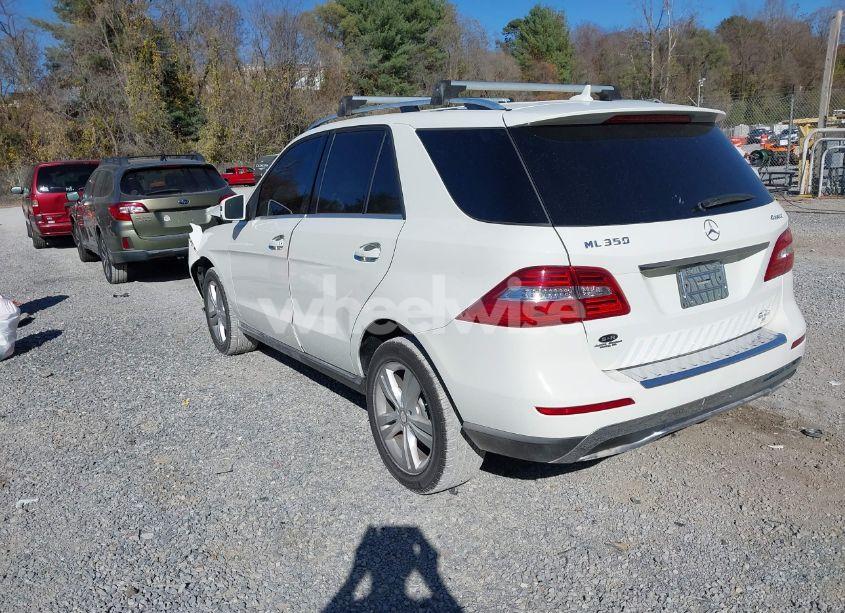 Photo 3 of 2013 Mercedes-benz Ml 350 4MATIC (VIN 4JGDA5HB7DA123033)