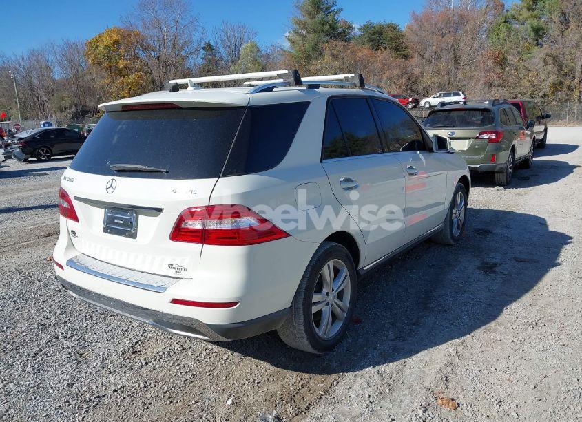 Photo 4 of 2013 Mercedes-benz Ml 350 4MATIC (VIN 4JGDA5HB7DA123033)