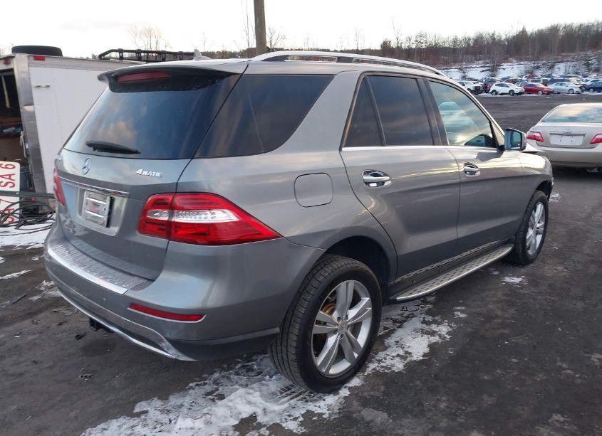 Photo 4 of 2014 Mercedes-benz Ml 350 4MATIC (VIN 4JGDA5HB7EA276920)