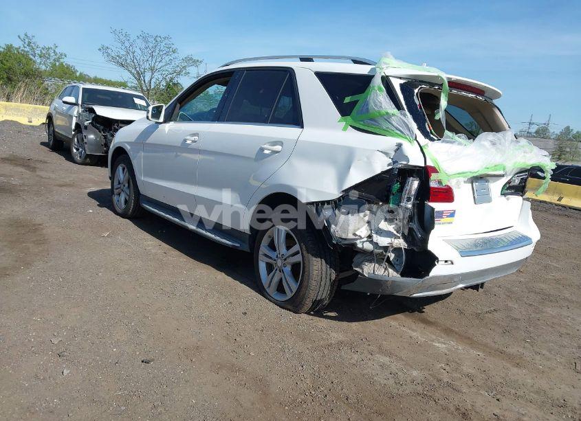 Photo 3 of 2014 Mercedes-benz Ml 350 4MATIC (VIN 4JGDA5HB7EA293278)