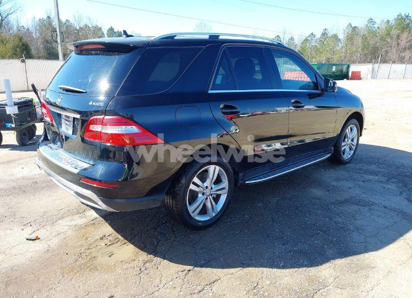 Photo 4 of 2014 Mercedes-benz Ml 350 4MATIC (VIN 4JGDA5HB7EA311326)