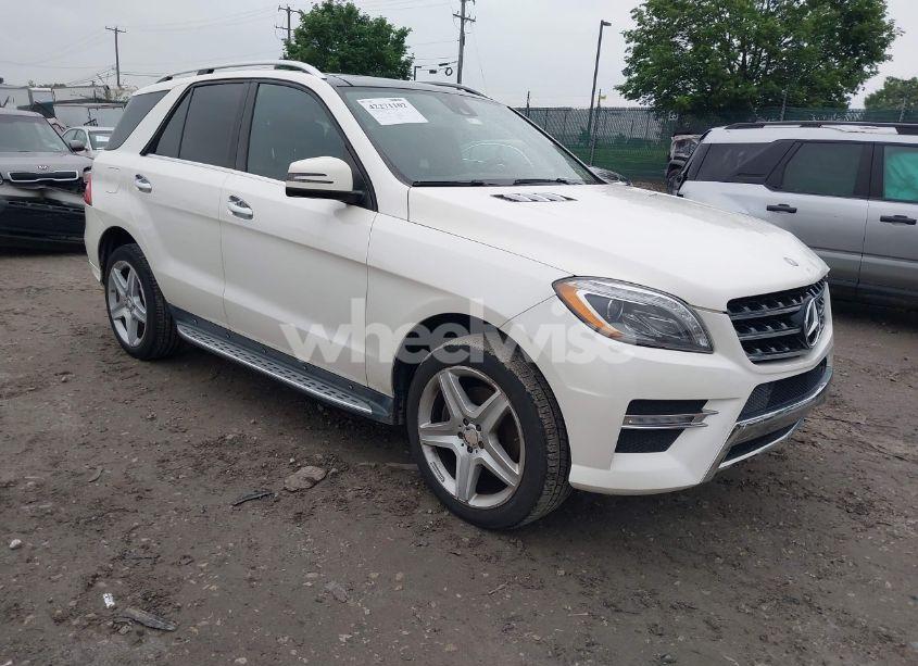 2014 Mercedes-benz Ml 350 4MATIC (VIN 4JGDA5HB7EA365841) main photo