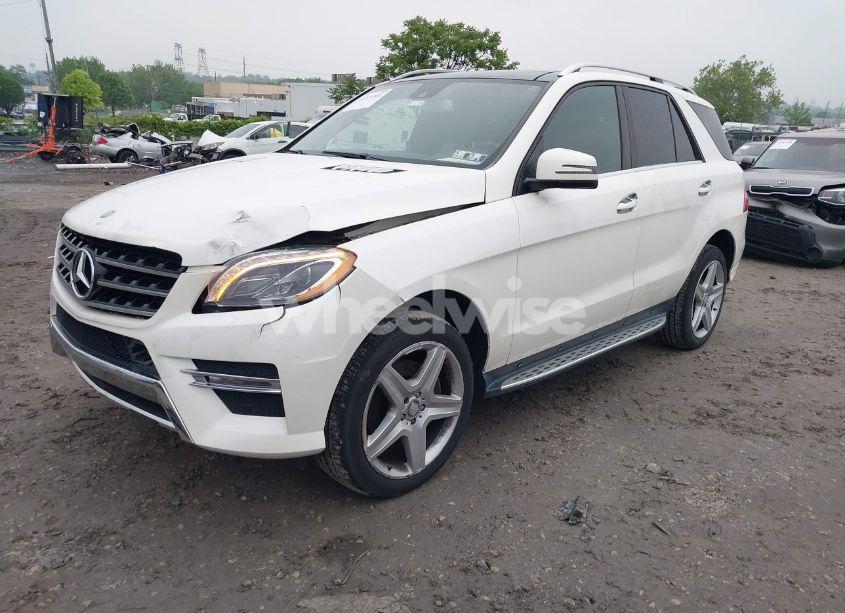 Photo 2 of 2014 Mercedes-benz Ml 350 4MATIC (VIN 4JGDA5HB7EA365841)