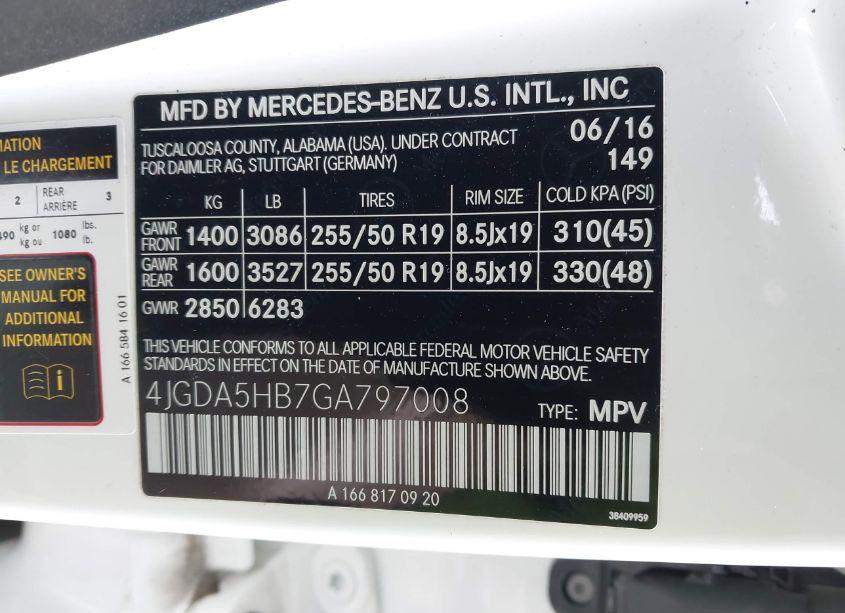 Photo 9 of 2016 Mercedes-benz Gle 350 4MATIC (VIN 4JGDA5HB7GA797008)