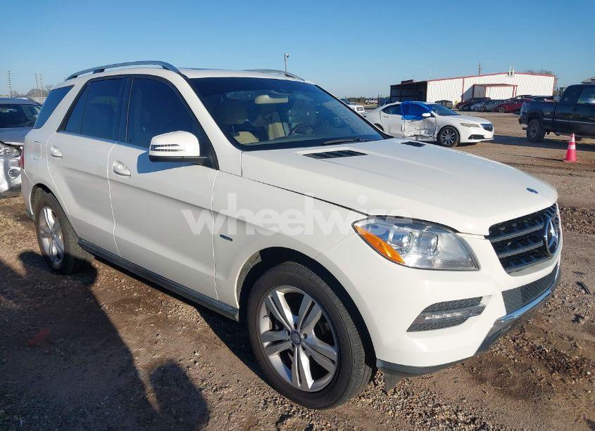 2012 Mercedes-benz Ml 350 4MATIC (VIN 4JGDA5HB8CA043786) main photo