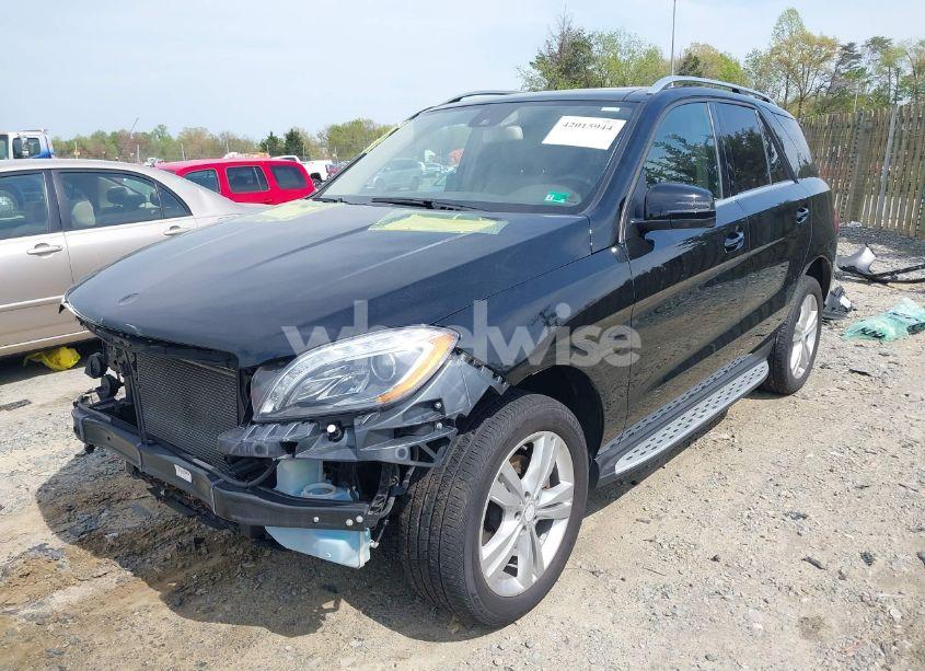 Photo 2 of 2013 Mercedes-benz Ml 350 4MATIC (VIN 4JGDA5HB8DA206132)