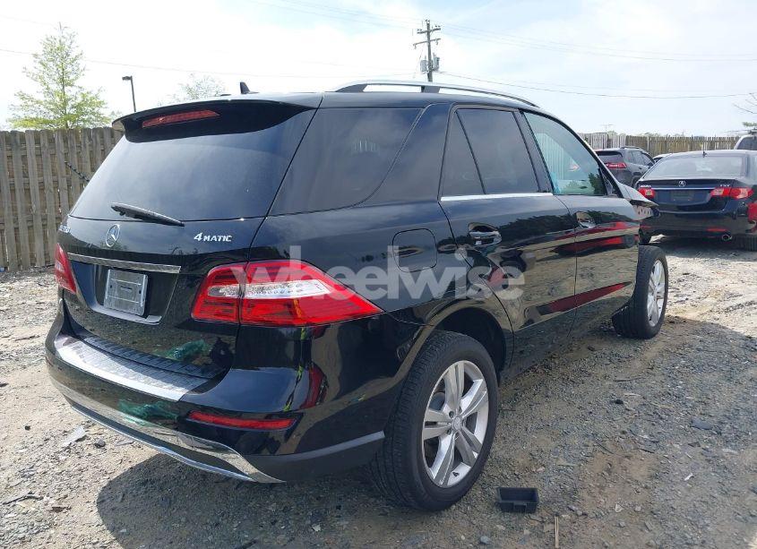 Photo 4 of 2013 Mercedes-benz Ml 350 4MATIC (VIN 4JGDA5HB8DA206132)