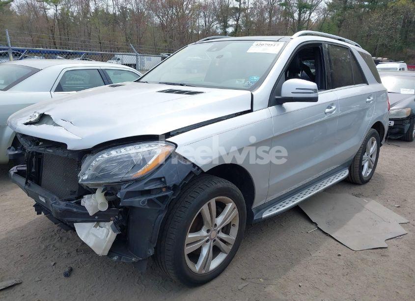 Photo 2 of 2014 Mercedes-benz Ml 350 4MATIC (VIN 4JGDA5HB8EA293502)