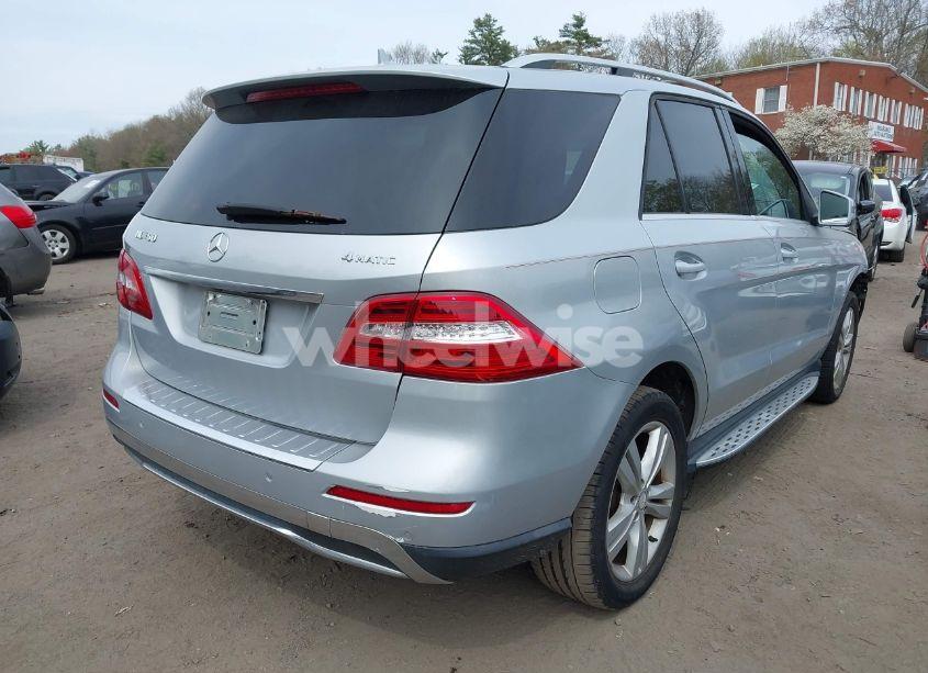 Photo 4 of 2014 Mercedes-benz Ml 350 4MATIC (VIN 4JGDA5HB8EA293502)