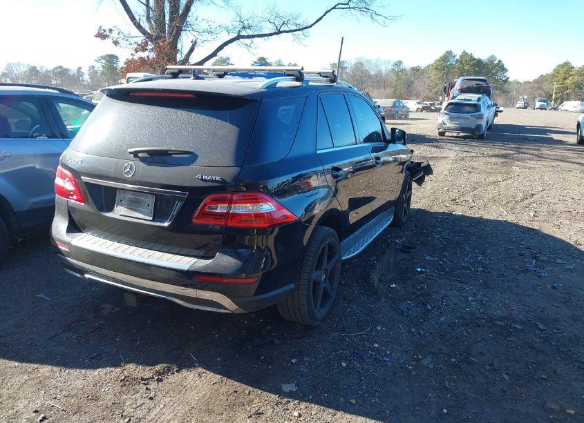 Photo 4 of 2014 Mercedes-benz Ml 350 4MATIC (VIN 4JGDA5HB8EA344559)