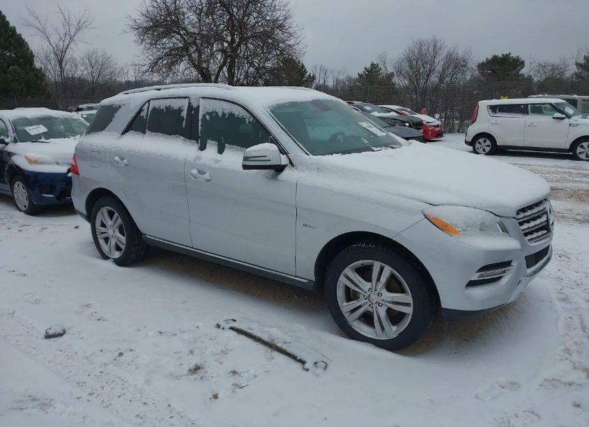 2012 Mercedes-benz Ml 350 4MATIC (VIN 4JGDA5HB9CA025720) main photo