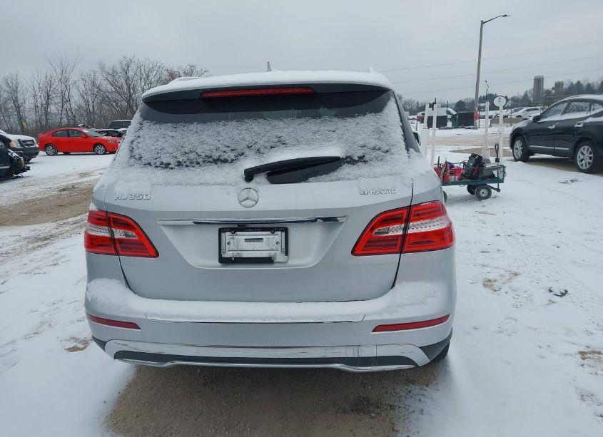 Photo 16 of 2012 Mercedes-benz Ml 350 4MATIC (VIN 4JGDA5HB9CA025720)