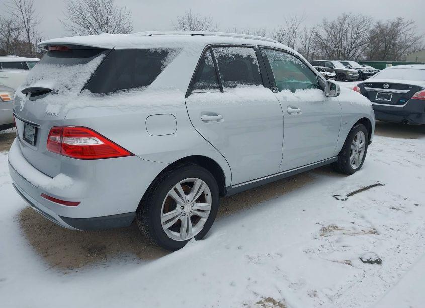 Photo 4 of 2012 Mercedes-benz Ml 350 4MATIC (VIN 4JGDA5HB9CA025720)