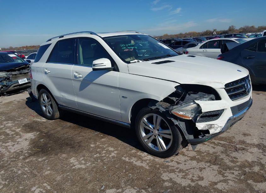 2012 Mercedes-benz Ml 350 4MATIC (VIN 4JGDA5HB9CA060242) main photo