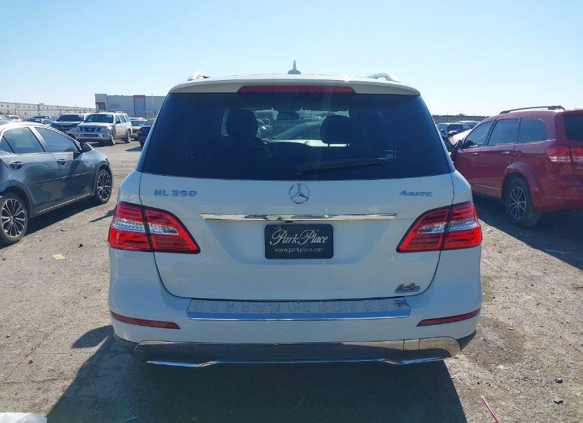 Photo 16 of 2012 Mercedes-benz Ml 350 4MATIC (VIN 4JGDA5HB9CA060242)