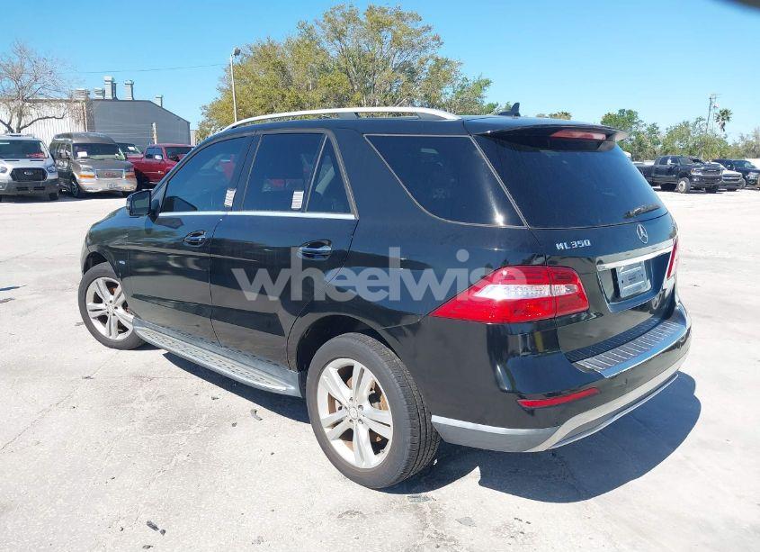 Photo 3 of 2012 Mercedes-benz Ml 350 4MATIC (VIN 4JGDA5HB9CA065375)