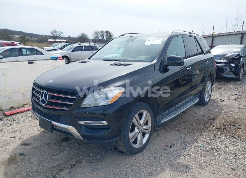 Photo 2 of 2012 Mercedes-benz Ml 350 4MATIC (VIN 4JGDA5HB9CA066431)