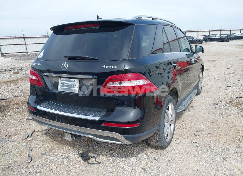 Photo 4 of 2012 Mercedes-benz Ml 350 4MATIC (VIN 4JGDA5HB9CA066431)