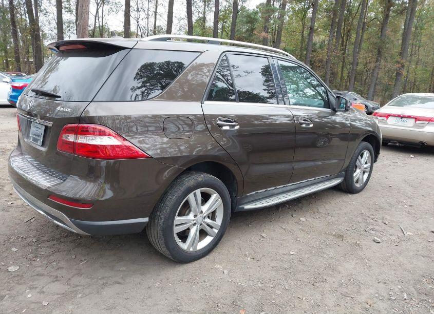 Photo 4 of 2013 Mercedes-benz Ml 350 4MATIC (VIN 4JGDA5HB9DA199935)